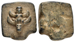 GREEK.Commercial Weights.(Circa 4th-2nd centuries BC).Ae.

Condition : Good very fine.

Weight : 47.3 gr
Diameter : 31 mm
