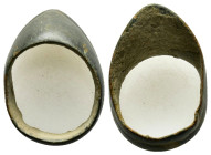 ANCIENT OTTOMAN BRONZE ARCHER RING.(12th-17th).Ae.

Condition : Good very fine.

Weight : 14.2 gr
Diameter : 24 mm