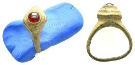 ANCIENT ROMAN BRONZE RING.(3rd–4th centuries).Ae.

Condition : Good very fine.

Weight : 5.6 gr
Diameter : 19 mm