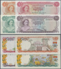 Bahamas: Bahamas Monetary Authority, L.1968 series with signatures Leslie Hammond and T. Baswell Donaldson, lot with 4 banknotes 50 Cents (P.26, UNC),...