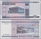 Belarus: National Bank of Belarus, 5 Million Rubles 1999, P.20 in perfect UNC condition. Rare!
 [differenzbesteuert]