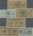 Belgium: Armée Belge / Belgisch Leger, set with 3 vouchers issued in 1946 for Belgian troups stationed in Germany after WWII, including 1 Franc (P.M21...