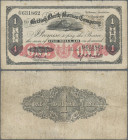 British North Borneo: The British North Borneo Company, 1 Dollar 1936, P.28, minor margin split and small tear left center, lightly toned paper, Condi...