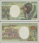 Cameroon: Banque des États de l'Afrique Centrale - République Unie du Cameroun, 10.000 Francs ND(1981), P.20 in perfect UNC condition.
 [differenzbes...