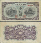 China: Peoples Bank of China, first series Renminbi 1949, 100 Yuan, serial number IX V I 609888, P.833a, minor margin split, lightly toned paper and s...
