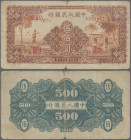 China: Peoples Bank of China, first series Renminbi 1949, 500 Yuan, serial number IV III V 6183643, P.842, margin split and lightly stained paper, Con...