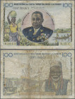 Equatorial African States: Banque Centrale des États de l'Afrique Équatoriale et du Cameroun, 100 Francs ND(1961-62) with denomination in French only ...