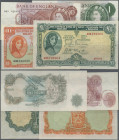 Great Britain: Bank of England and Central Bank of Ireland, lot with 35 banknotes, comprising for the Bank of England, series Queen Elisabeth II with ...