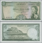 Jersey: The States of Jersey 1 Pound ND(1963) with signature: J. Clennett, P.8b in UNC condition.
 [differenzbesteuert]