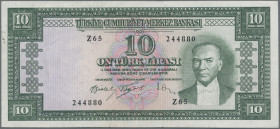 Alle Welt: Very nice lot with 13 different world banknotes, comprising ETHIOPIA 1 Dollar ND(1945) (P.12b, F-), 1 Dollar ND(1966) (P.25, F), 5 Dollars ...