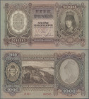 Alle Welt: Small collection with 58 banknotes world and Germany, comprising for example South Africa 20 Rand ND(1993-99) (P.124a, XF), Finland 50 Mark...