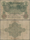 Deutschland - Deutsches Reich bis 1945: Reichsbanknote 50 Mark vom 08.06.1907, Ro.29, P.29, leider in der üblichen, stärker gebrauchten Erhaltung, mit...