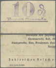 Deutschland - Alliierte Militärbehörde + Ausgaben 1945-1948: Burscheid, Rheinland, Eugen Conrads, 10 Pf., o. D., ohne Ortsangabe, gestempelt auf der R...