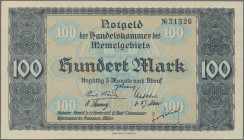 Deutschland - Nebengebiete Deutsches Reich: Memel, Notgeld der Handelskammer, Lot mit 17 Notgeldscheinen 1922, dabei 2x ½ Mark (Ro.846b, P.1, XF, UNC)...
