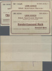 Deutschland - Notgeld - Rheinland: Barmen, Bemetall-Werk Lambach & Bauer, 100 Tsd. Mark, 1.9.1923, 500 Tsd. Mark, 10.9.1923 (auf 1.9.1923), 5 Mio. Mar...