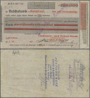 Deutschland - Notgeld - Rheinland: Remscheid, Commerz- und Privat-Bank, 200 Tsd. Mark, 6.7.1923, gedr. Scheck auf Reichsbank, Nennwert und Datum nicht...