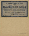 Deutschland - Notgeld - Rheinland: Solingen, Heinrich Kaufmann & Söhne, 1 Goldmark = Ein shilling, 20.11.1923, Erh. I
 [differenzbesteuert]