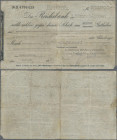 Deutschland - Notgeld - Rheinland: Wemelskirchen, Barmer Bank-Verein, 500 Tsd. Mark, 1.8.1923, Notscheck auf Reichsbank, Aussteller, Ort, Nennwert und...