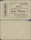 Deutschland - Notgeld - Rheinland: Wermelskirchen, Jagdgesellschaft Westernohe, 10 Mio. Mark, 1.9.1923, vollständig gedruckter Gutschein, starke Randm...