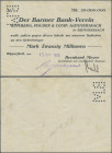 Deutschland - Notgeld - Rheinland: Wipperfürth, Bernhard Meyer, 20 Mio. Mark, 13.9.1923 (Datum gestempelt), Scheck auf Barmer Bank-Verein, unüberdruck...