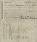 Deutschland - Notgeld - Rheinland: Wipperfürth, Aktiengesellschaft für Holzverwertung, 2 Mio. Mark, 13.8.1923, Scheck auf Bankhaus Deichmann & Co. in ...