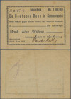 Deutschland - Notgeld - Rheinland: Wipperfürth, Actiengesellschaft für Holzverwertung, 1 Mio. Mark, 8.9.1923, vollständig gedruckter Lohnscheck auf De...