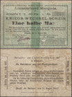Deutschland - Notgeld - Westfalen: Mengede, Amtmann und Beigeordneter, ½ (6), 1 (16), 2 (12), 3 (19), 5 (8) Mark, 14.8.1914, unterschiedliche Gültigke...