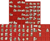 Antike: Konvolut von insgesamt 74 Silbermünzen der Römischen Republik und der Römischen Kaiserzeit, meist vorbestimmt, gekauft wie gesehen, keine spät...