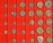 Antike: Lot 19 Stück, Bronzemünzen der Römischen Kaiserzeit. Gering erhalten, schön.
 [differenzbesteuert]
Gebotslos, Zuschlag zum Höchstgebot!