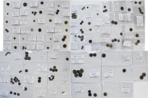 Griechische Münzen: Interessantes Konvolut von circa 130 Kleinmünzen, meist in Bronze, alle bestimmt, in unterschiedlichen Erhaltungen, gekauft wie ge...