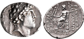 Syrien - Seleukiden: Alexander I. Balas 150-145 v. Chr.: AR Tetradrachme, 16,68 g, sehr schön - vorzüglich.
 [differenzbesteuert]