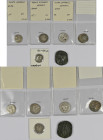Römische Münzen: Lot 6 Stück, nicht näher bestimmte Denare. Gekauft wie gesehen. Bought as viewed.
 [differenzbesteuert]