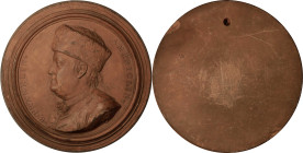 1777 B. Franklin Américain Portrait Plaque by Nini. Greenslet GM-5, Margolis-11, Betts-548 (traditional). Terracotta. About Uncirculated.
122 mm. A b...