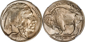 1938-D/D Buffalo Nickel. RPM-2. Repunched Mintmark. MS-68 (NGC).
A pristine, breathtaking example of this terminal issue in the perennially popular B...