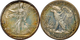 1936 Walking Liberty Half Dollar. Proof-67+ (PCGS). CAC.
This is a breathtakingly beautiful Superb Gem that ranks among the finest Proof 1936 half do...