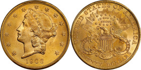 1906-D Liberty Head Double Eagle. MS-64+ (PCGS).
In this sale we are pleased to be offering multiple uncommonly high grade survivors of this first ye...