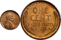 1909-S Lincoln Cent. V.D.B. MS-64 RD (NGC).
Splendid full Red quality for this perennially popular key date Lincoln cent issue. Bathed in vivid mediu...