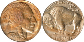 1920-S Buffalo Nickel. MS-64 (PCGS).
Blushes of reddish-orange iridescence are more prevalent on the obverse, the surfaces lustrous and softly froste...