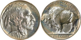 1937 Buffalo Nickel. Proof-67 (PCGS). CAC.
Worthy of a strong premium, this is an exceptionally beautiful Proof Buffalo nickel even at the Superb Gem...