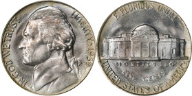 1939 Jefferson Nickel. FS-801. Doubled Die Reverse, Doubled MONTICELLO. MS-66 FS (PCGS).
A superior example of this popular Doubled Die Reverse varie...