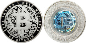 2013 Lealana 0.5 Bitcoin. Loaded. Firstbits 1BTCykc3. Serial No. 51. Black Address, Serialized. Silver. Proof-68 Deep Cameo (PCGS).
Loaded with 0.5 B...