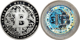 2013 Lealana 0.25 Bitcoin. Loaded. Firstbits 1HbFfJ7M. Serial No. 161. Buyer Funded, Black Address, Serialized. Silver. Proof-69 Deep Cameo (PCGS).
L...