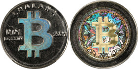 2021 Lealana "Bitcoin Cent" 0.01 Bitcoin. Loaded. Firstbits 12yuWese. Serial No. 3. Rainbow Design B. Nickel Brass. MS-66 (PCGS).
Loaded with 0.01 BT...