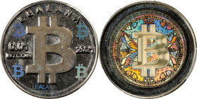 2021 Lealana "Bitcoin Cent" 0.01 Bitcoin. Loaded. Firstbits 1CxivXVF. Serial No. 3. Rainbow Design D. Nickel Brass. MS-68 (PCGS).
Loaded with 0.01 BT...