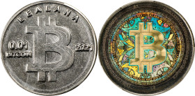 2021 Lealana "Bitcoin Cent" 0.01 Bitcoin. Loaded. Firstbits 1BGhiXPF. Serial No. 3. Normal Finish. Nickel Brass. MS-65 (PCGS).
Loaded with 0.01 BTC. ...