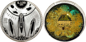2018 Crypto Imperator "Rocket" 0.006139 Bitcoin. Loaded. Firstbits 18oPwdtZ. Serial No. 31. Silver. Proof-69 Deep Cameo (PCGS).
Loaded with 0.006139 ...