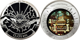 2019 Crypto Imperator "Satoshi Creation" 0.01 Bitcoin. Loaded. Firstbits 1JJdV9AB. Serial No. 17. Silver. Proof-68 Deep Cameo (PCGS).
Loaded with 0.0...