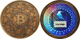 2014 Ravenbit NODE "Custom" 0.047 Bitcoin. Loaded. Firstbits 1EyEtNQw. Gray Label. Bronze. MS-67 (ICG).
Loaded with 0.047 BTC. A simple yet effective...