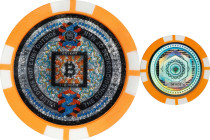 2017 Satori "Poker Chip" 0.001 Bitcoin. Loaded. Post-Fork. Serial No. 041432. Plastic. MS-69 (ANACS).
Loaded with 0.001 BTC. Cryptocurrency researche...
