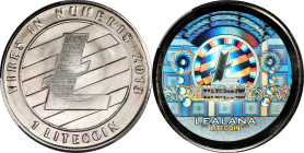 2013 Lealana 1 Litecoin. Loaded. Firstbits LTC3oeJW. Black Address, Non-Serialized. "First Run" Variety. Nickel Brass. MS-67 (PCGS).
Loaded with 1 LT...